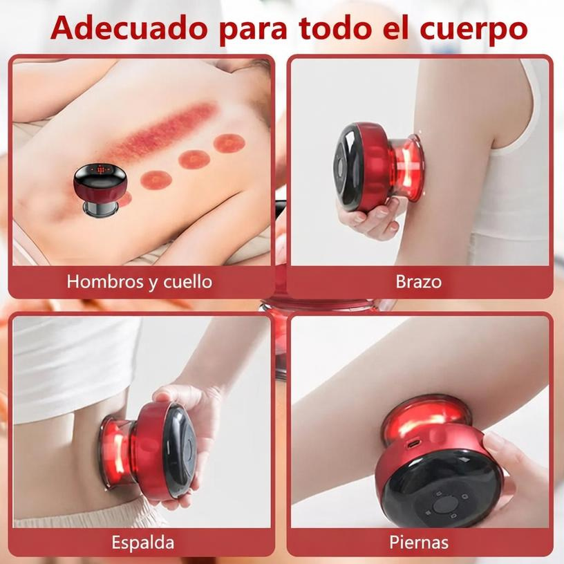Ventosa + Aceite Masaje Corporal