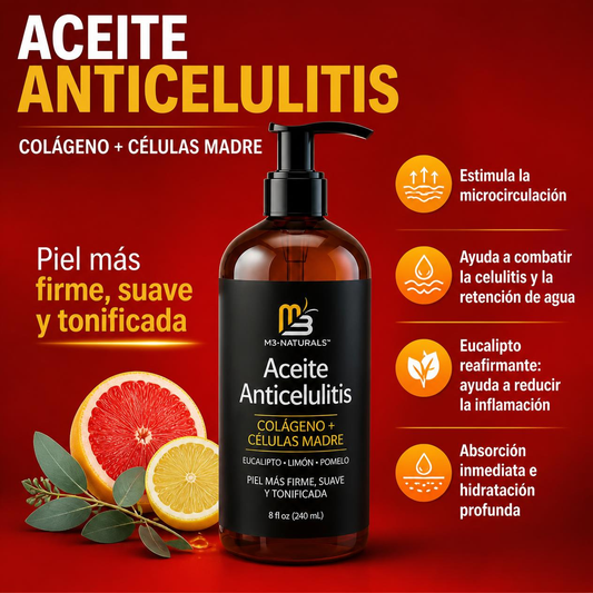 Ventosa + Aceite Masaje Corporal