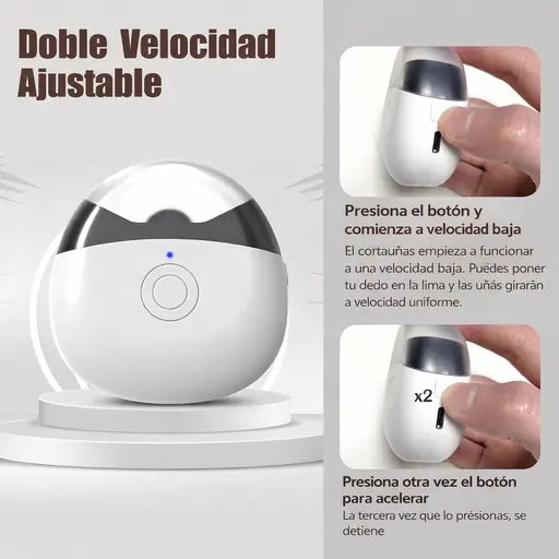 Corta Uñas Eléctrico USB Portátil